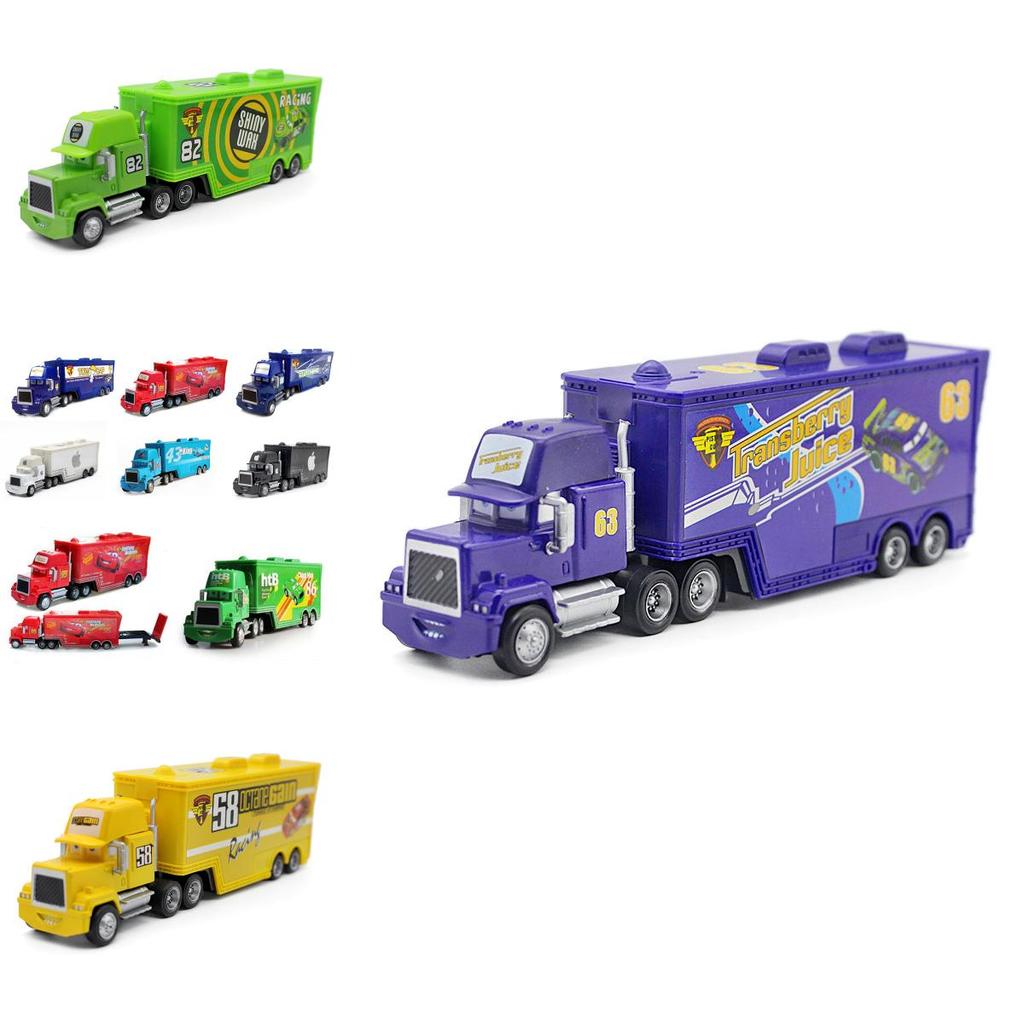 Разноцветные Машинки Мак Молния Маккуин Кинг Джексон Шторм Гоночный Грузовик Игрушка для Детей