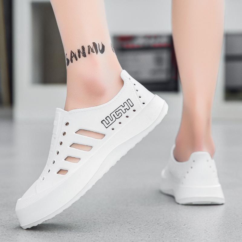 2024 Мужская и женская дышащая обувь, новые лоферы, универсальная модная пляжная обувь, уличная обувь