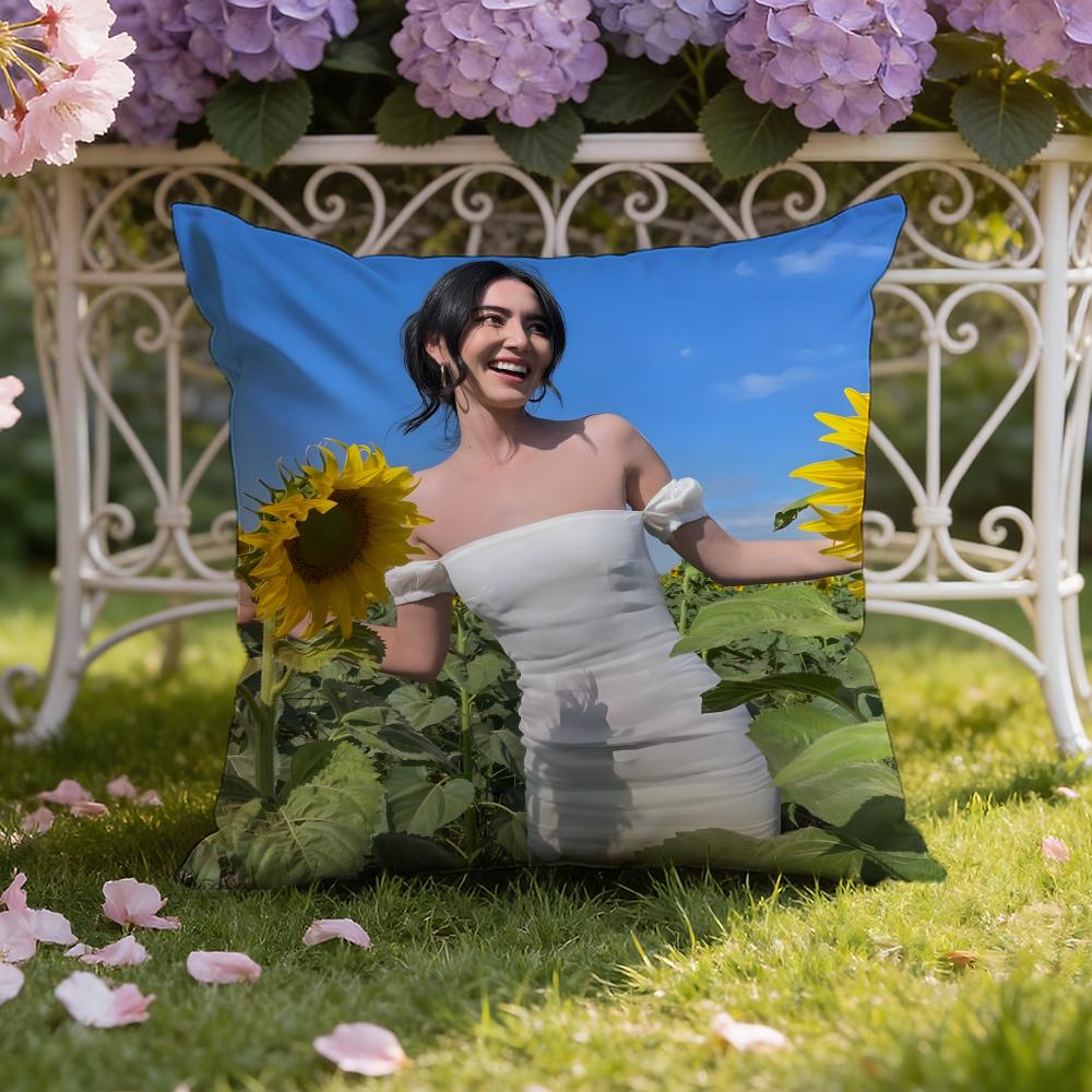 Тайская актриса D-Давика Хорне Наволочка-подушка для дома и автомобиля Двухсторонний чехол для подушки: Двусторонняя конструкция для максимального комфорта