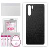 apgo Protective Skin Sticker for the Back Compatible with Oppo Reno3 CPH2043, Wrap Film, Foil, Vinyl - Pattern Black Honeycomb