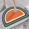 Diatom mud absorbent floor mat bathroom bathroom bathroom door entry non-slip foot mat bathroom toilet carpet