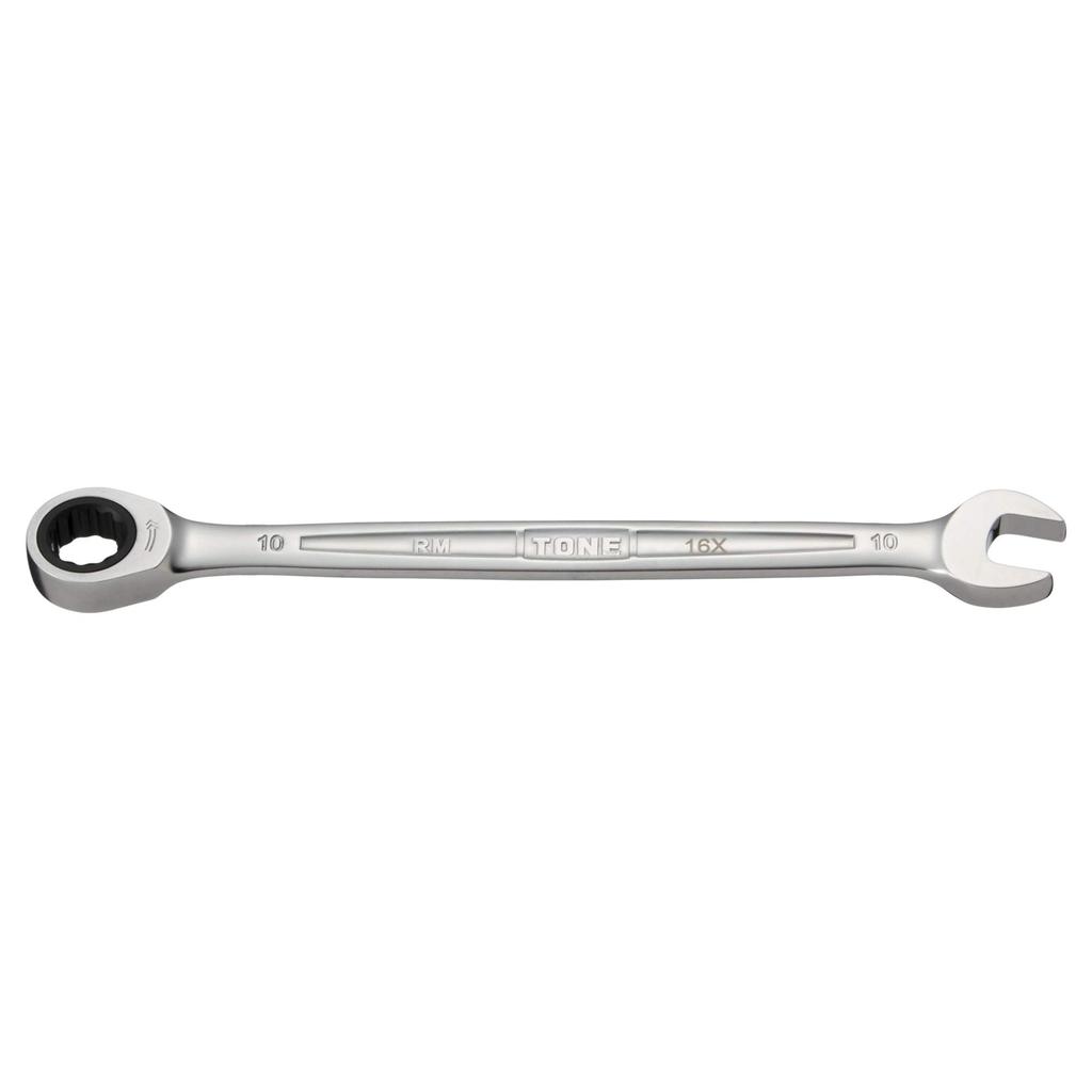 TONE Ratchet Combination Wrench 10mm Jaw Opening HPRM-10,