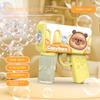 Новый Стич 3D Электрический Пузырьковый Пистолет мультфильм Детская Игрушка Машина для Мыльных Пузырей Автоматический Выдуватель Мыла Со Светом Игры на Открытом Воздухе Детский Подарок