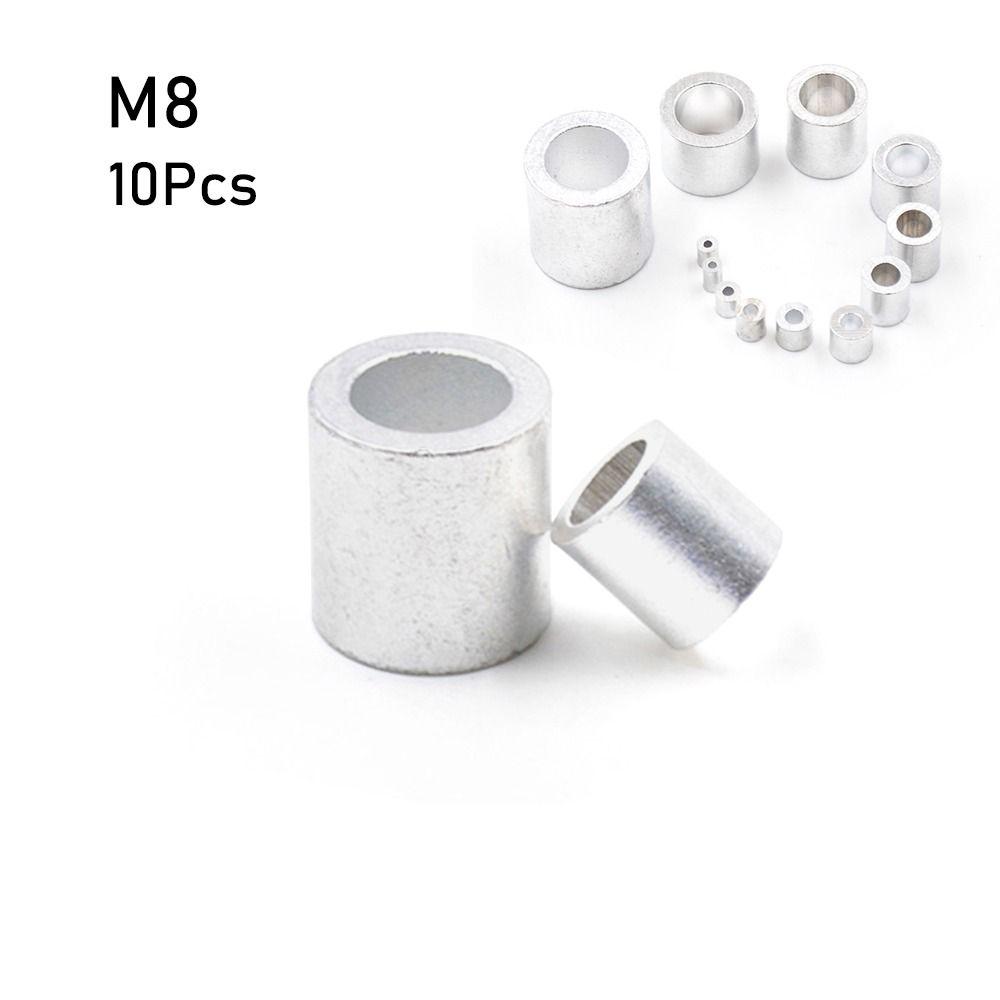 10-50Pcs M1 To M12 Cable Clip Round Single Hole Wire Ferrules Durable Crimp Sleeve Steel Wire Rope