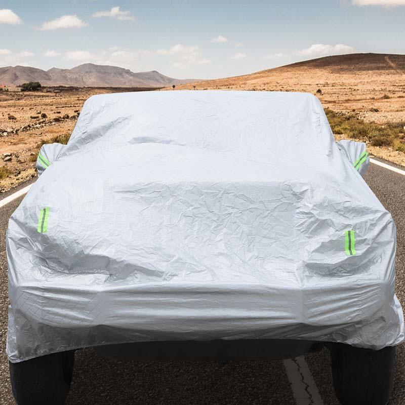 Водонепроницаемый всепогодный солнцезащитный козырек для лобового стекла, автомобильный чехол для Jeep Wrangler JK, для Wrangler JL, для BJ40 2007-2023, 4-дверная версия, внешние аксессуары