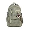 Schoolbag Large Capacity Backpack Female Korean Edition College Wind Anti-splashing Student School Bag Casual Versatile Daily Travel Backpack