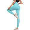 Women Yoga Leggings Tummy Control Hip Lifting High-waisted Seamless Workout Tight Pants