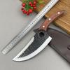 Кухонный нож-топор для мяса, Универсальный, Профессиональный нож для разделки, Нержавеющая сталь, Ножи для фруктов, овощей, рыбы, мясника, Кухонные, Для нарезки