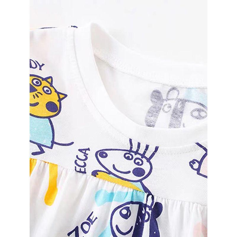 Baby Piggy Shirt Summer Clothes Underwear Short-Sleeved T-shirt