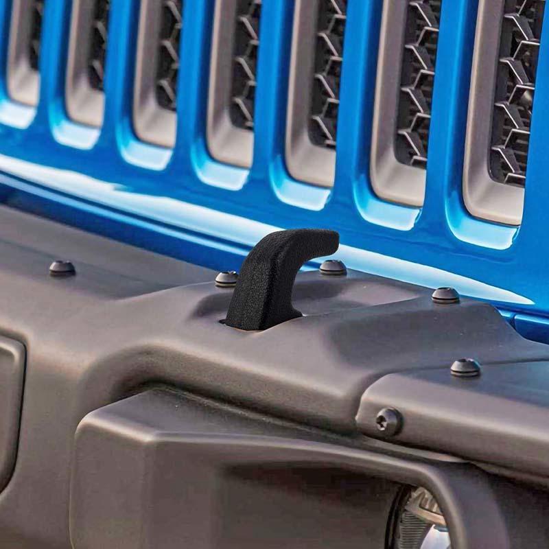 Car Front Bumper Trailer Hook Protective Cover Vehicle Accessories For Jeep Wrangler JK JL TJ Car Exterior Accessories
