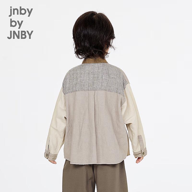 jnby by JNBY Children's Cotton-Linen Long Sleeve Shirt