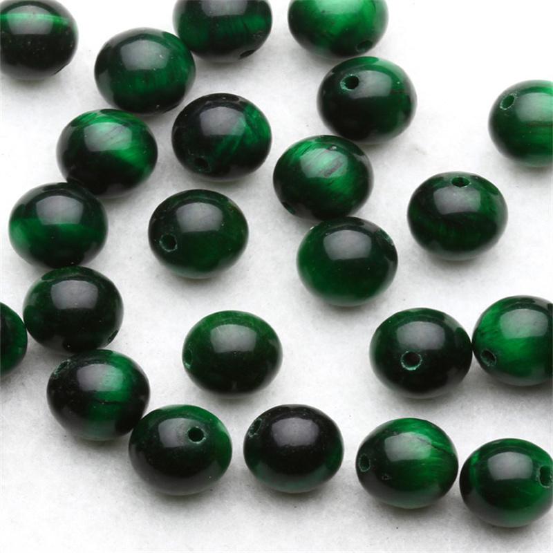 40 шт. Бусины из натурального камня круглые россыпью для изготовления ювелирных изделий своими руками браслет 4 мм