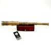 Antique Design DOLLOND LONDON 1920 ENGRAVED Marine Sailor Home Decor Handheld 16" Brass Telescope with Box Maritime Gift