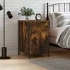 VidaXL Bedside Table Smoked Oak 40x42x60 Cm Engineered Wood 825907