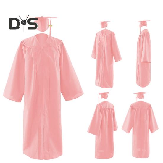 Выпускной мантии, шапочка с кисточками, комплект для выпускного 2025 года, костюм для переодевания, академическое платье унисекс для старшей школы и университета