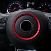 Украшение рулевого колеса автомобиля, алюминиевое кольцо, круглая наклейка, стиль интерьера для MG6 6pro 2017 - 2024