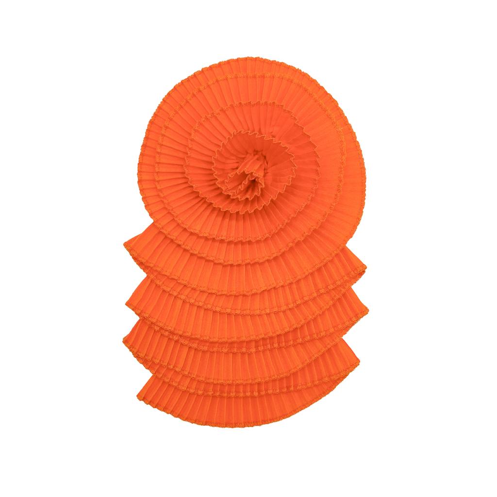 Нежный многоцветный шифоновый цветок многослойная плиссированная тканевая наклейка крафт цветок свадебное платье платье топ декоративные аксессуары