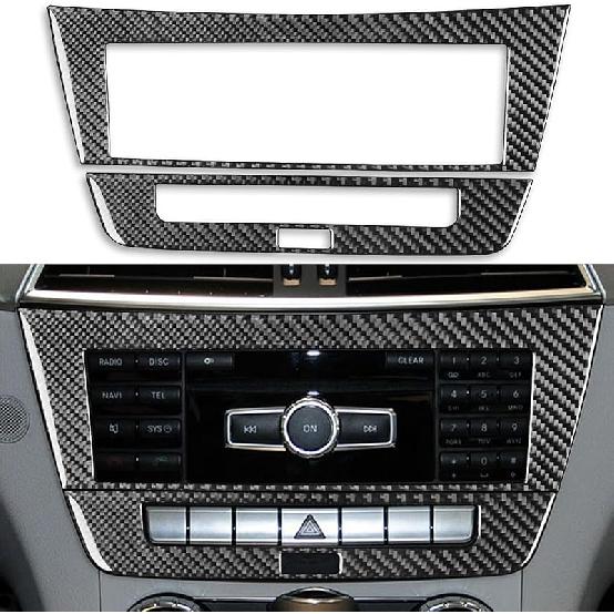 NVCNX Углеволокно Совместимо с Mercedes-Benz C-Class W204 C250 C300 C350 C63 AMG 2008 2009 2010 2011 2012 2013 2014 Седан Аксессуары Дверная панель