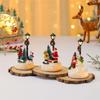 Snow View Christmas Street Lamp Ornament Resin Christmas Decor  Holiday Gift