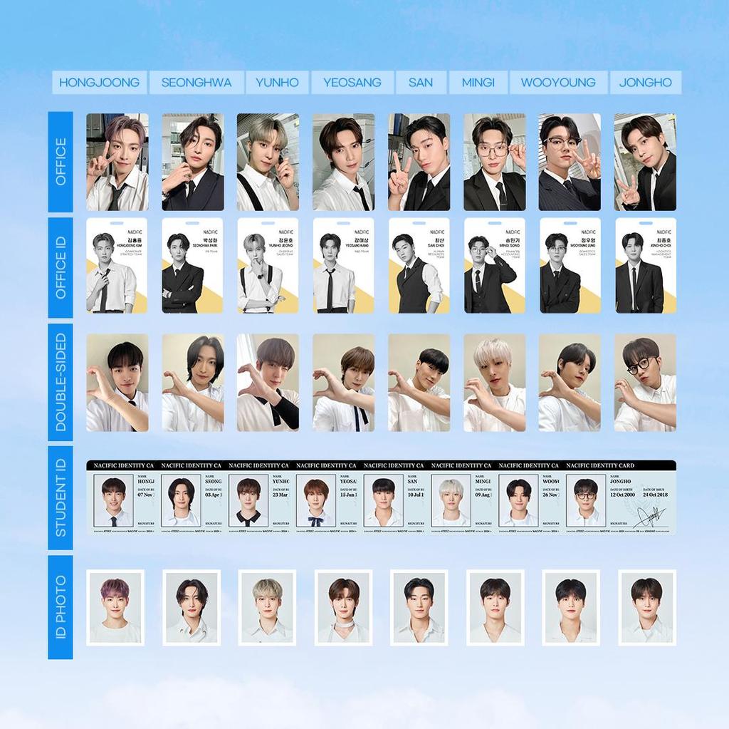 NACIFIC VIP-НАБОР ATEEZ Collection