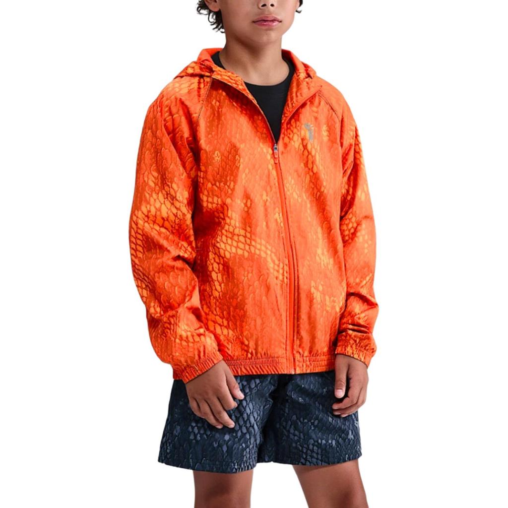 Nike Куртка Кобе Водоотталкивающая Легкая Тканая С Капюшоном На Молнии Удобные Детские Куртки IB7083-819