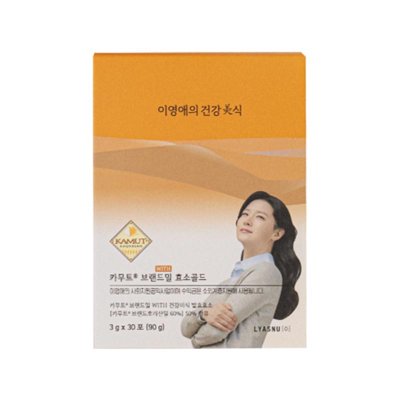 Здоровый Гурман от Ёнэ Ли, Пшеничный фермент Золото Камут, 90 г, 2 штуки