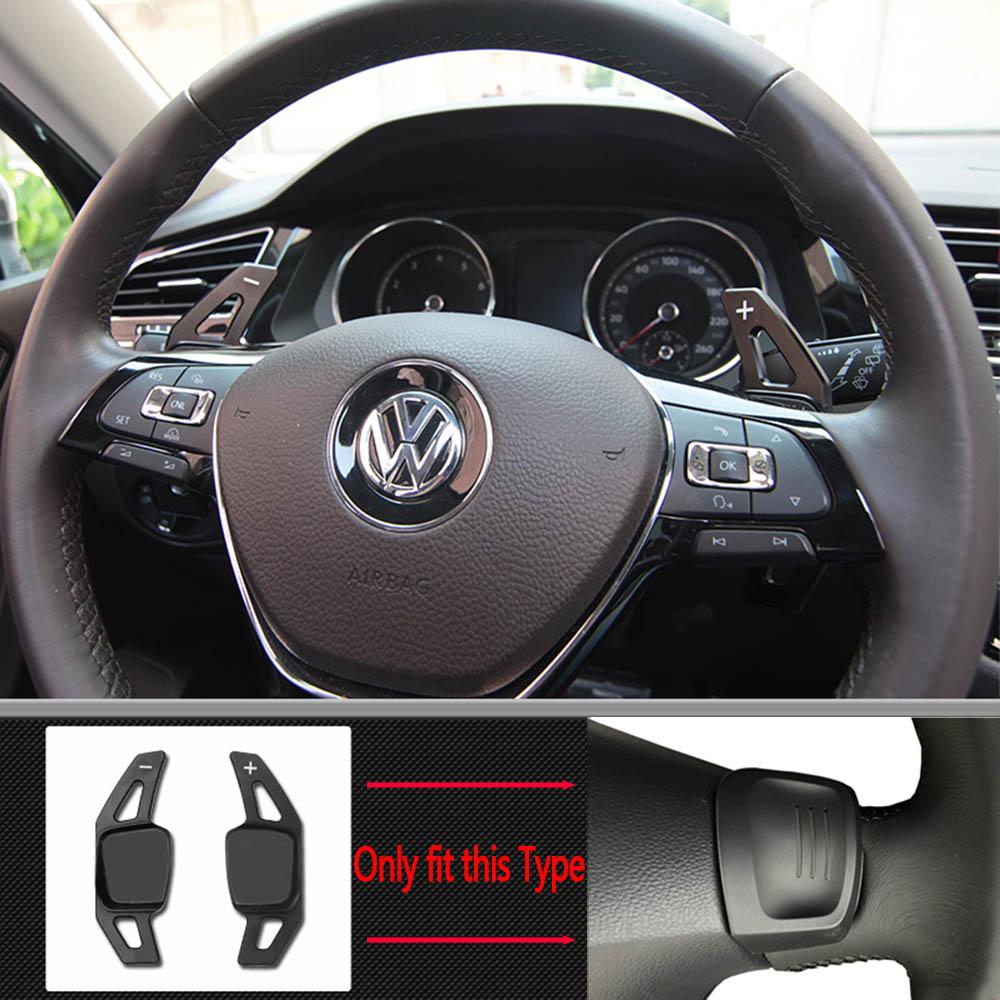 Shift Paddle For Volkswagen Golf 7 Alltrack MK7 Passat B8 VW Tiguan Jetta 2025-2025 Car Steering Wheel DSG Shifter Extension
