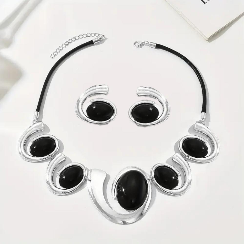 Ретро Ожерелье Улитка Изысканный Роскошный Шарм Женские Украшения Преувеличенные Аксессуары для Личности