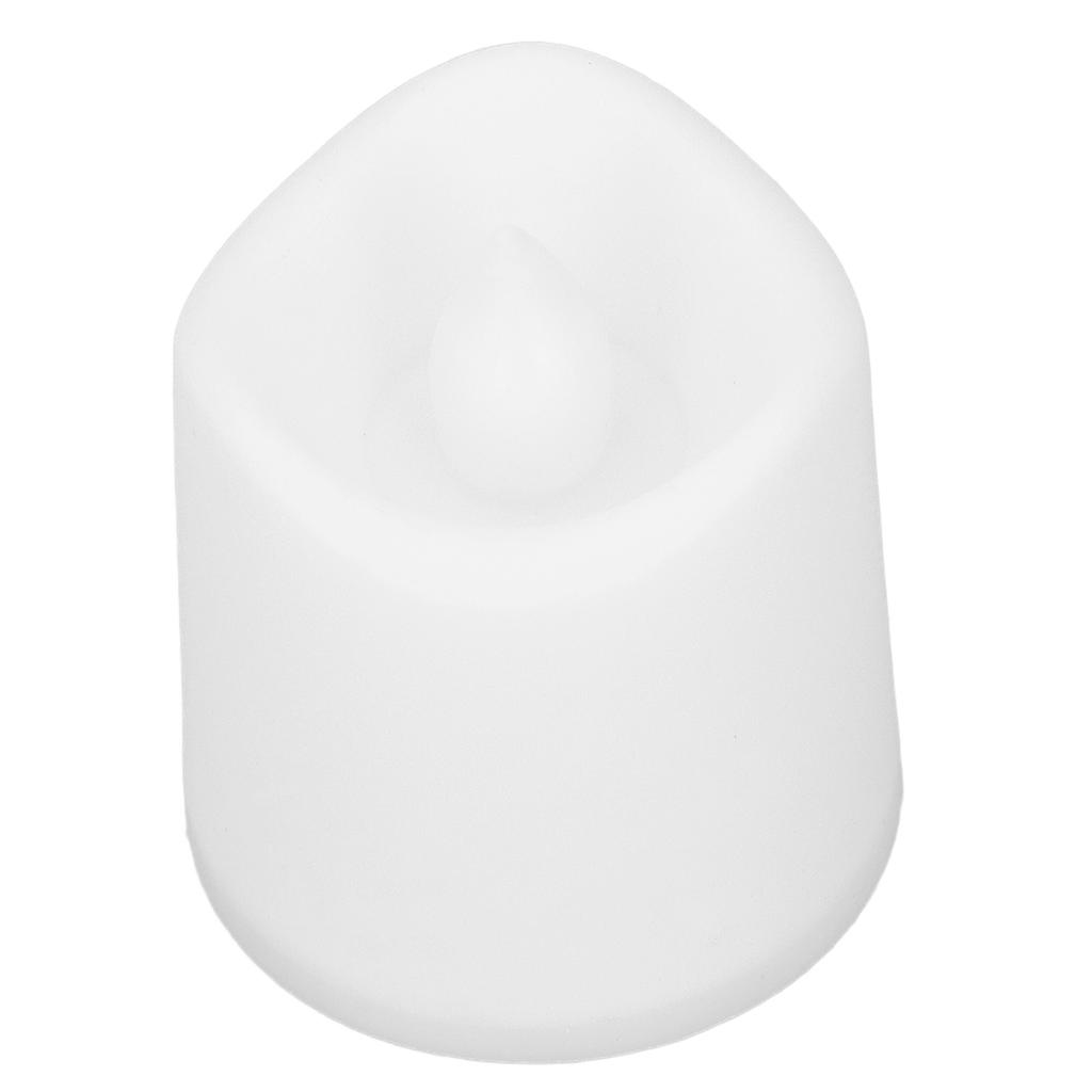 24 шт. электронные свечи пластиковые безопасные экологически чистые романтические беспламенные светодиодные чайные свечи для