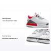 Детские кроссовки Air 3 Retro TD Fire Red 2022 White Cement-Grey Black DM0968-160