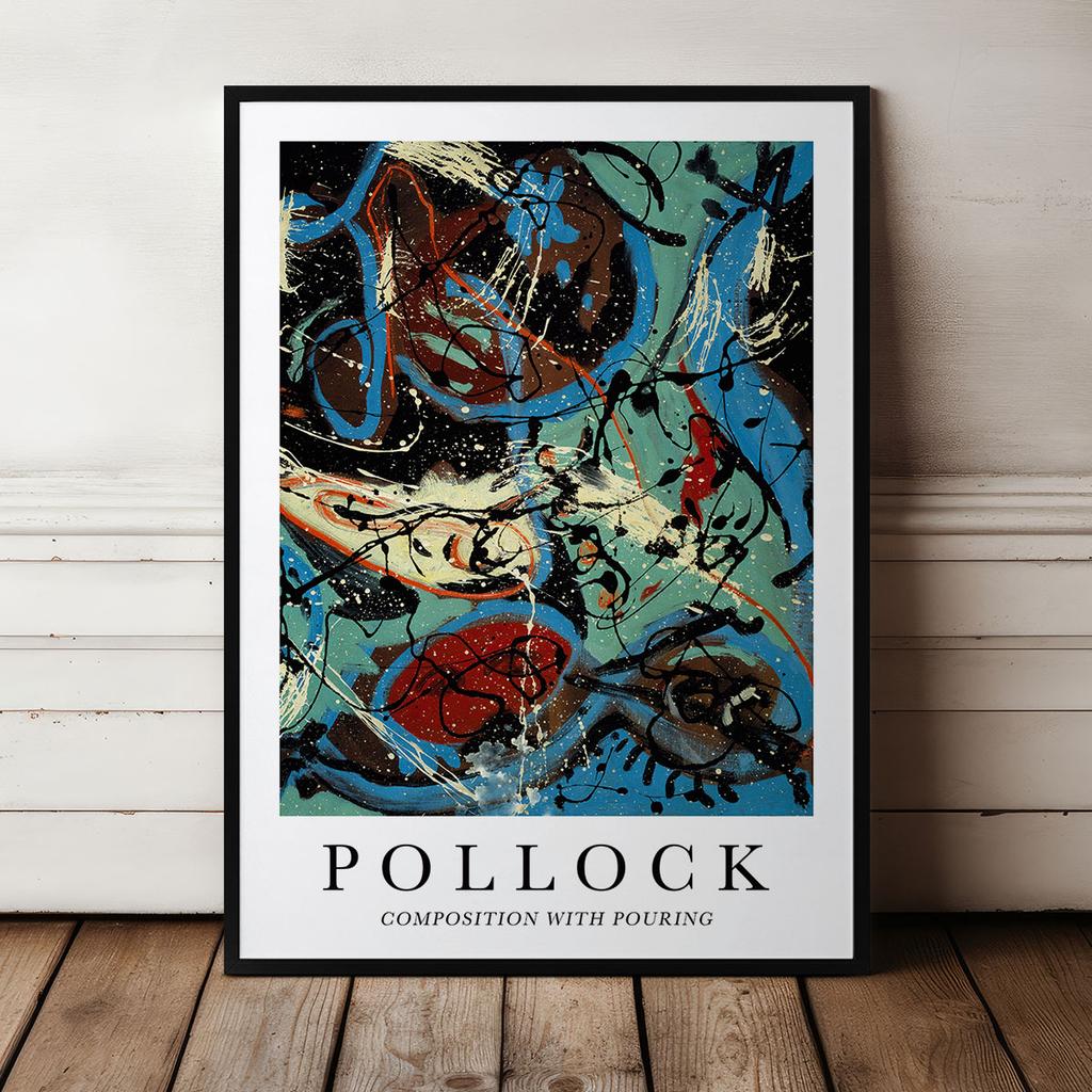 Plakat abstrakcje obrazy Pollock