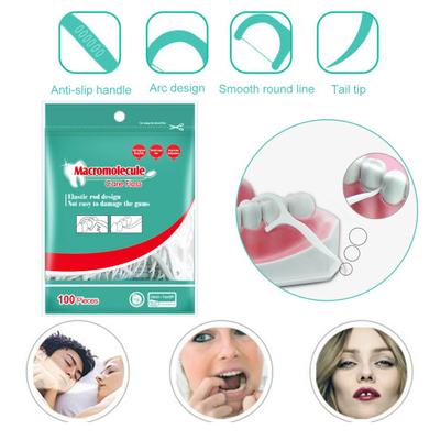 100 шт./компл. компактные прочные гладкие зубочистки для чистки десен зубная нить для полости рта зубная нить для чистки десен