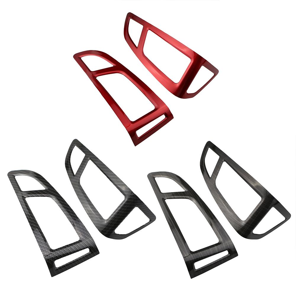 Для Ford Focus 3 MK3 2015 - 2018 LHD Автомобиль Вентиляционное отверстие кондиционера Панель накладка Стикер Отделка вентиляционных отверстий AC ABS Аксессуары