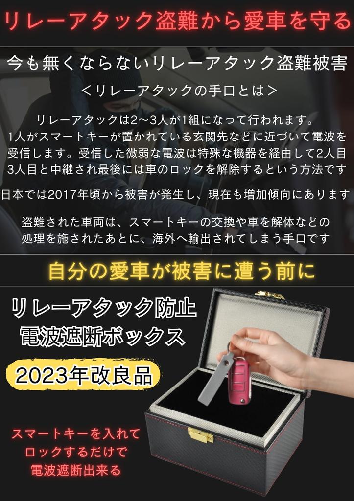 От Car Pro Предотвращение ретрансляционной атаки ключа Смарт-ключ Блокировка радиоволн Реле-атака Кейс для защиты от ретрансляционной атаки [Рекомендуемые магазины] Кейс, Совместимый,