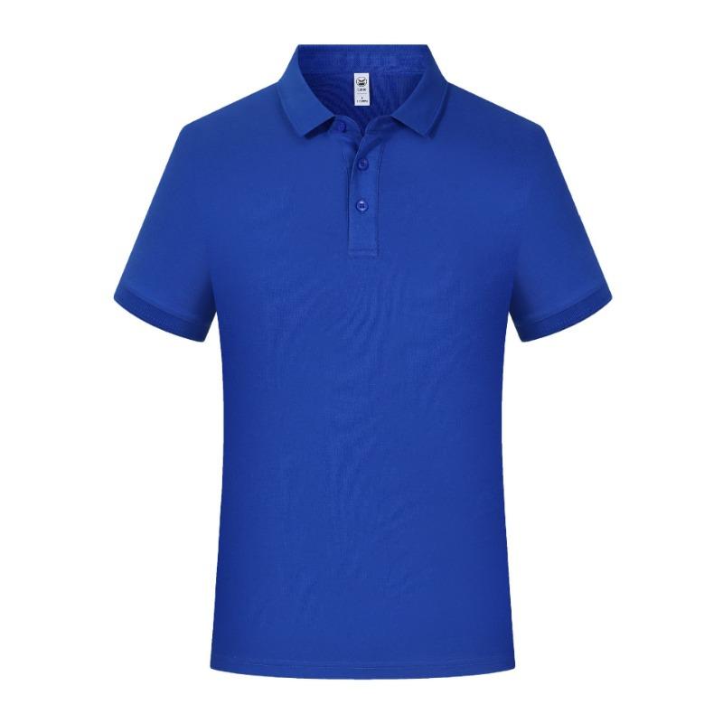 Summer POLO Shirt Men and Women's Same Short-sleeved T-shirt DuPont Solona Cool Second-level Collar Solid Color Lapel Top