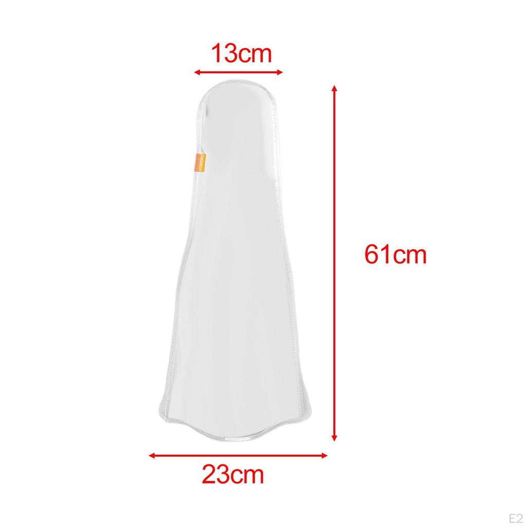 Portable Musical Instrument Dust Cover, Zipper Design Violin Cello Bag