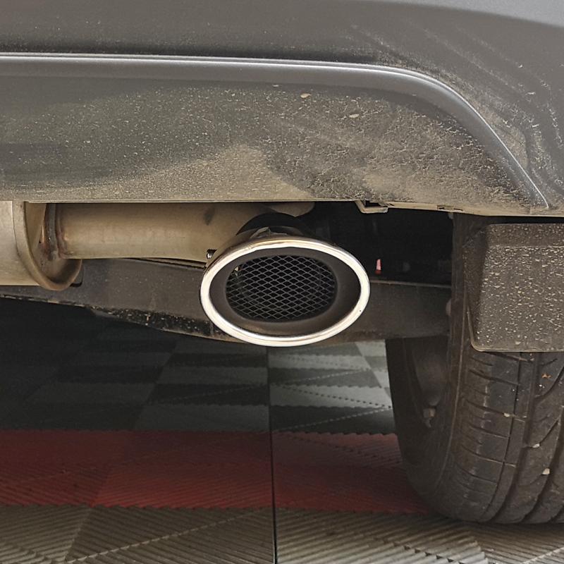 For Toyota C-HR AX10 AX50 2017-2020 Stainless Steel Exhaust Tip Muffler Tail Pipe Decor Cover