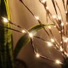 20 Bulbs LED Tree Branch Light Artificial Tree Branch Lamp Mini Christmas Twinkle Tree Branch Night Light DIY Party Decorations