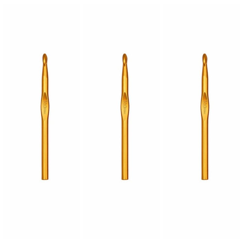 3 шт./набор алюминиевых крючков для вязания случайные цвета спицы для вязания металлические спицы подарок маме