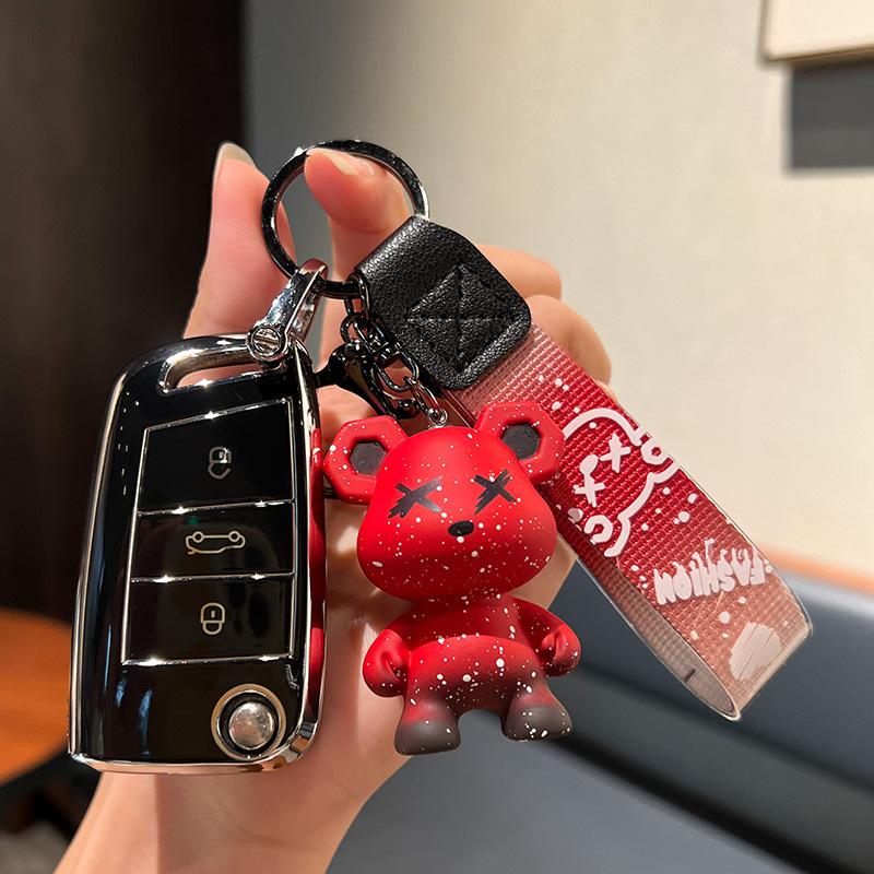 Применимо17 18Volkswagen PassatPassatCar Чехол для ключей с пряжкой