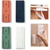1pc Socket Holder Organizer Socket Fixer Powerful Traceless Wall-mounted Self-adhesive Cable Seamless Power Strip Hold Wire Holder Utility Hooks