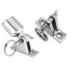 Upgrade 90°Bimini Top Deck Hinge 316 Stainless Steel Marine Boat Deck Hinge Mount Bimini Top Fitting Hardware Fitting