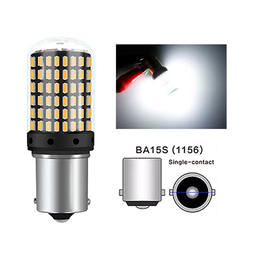 Kebidu T20 7440 W21W 1157 BAY15D Автомобильные светодиодные лампы 1156 BA15S P21W P21-5W 3014 144 Smd без ошибок Canbus указатель поворота стоп-сигнал