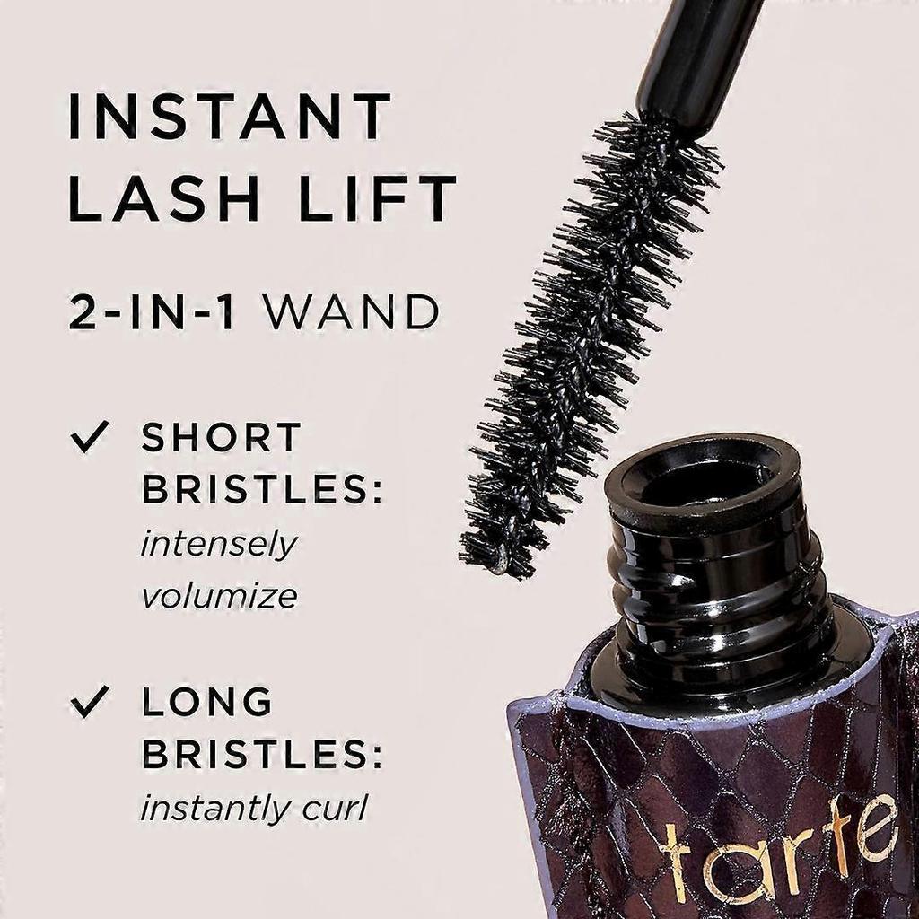 Tarte Lights, Camera, Splashes Waterproof Mascara, Black, 0.24 Oz