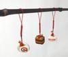 Kawasumi Washi Chirimen Handicraft Netsuke of Goldfish and (Set 2, Cake)