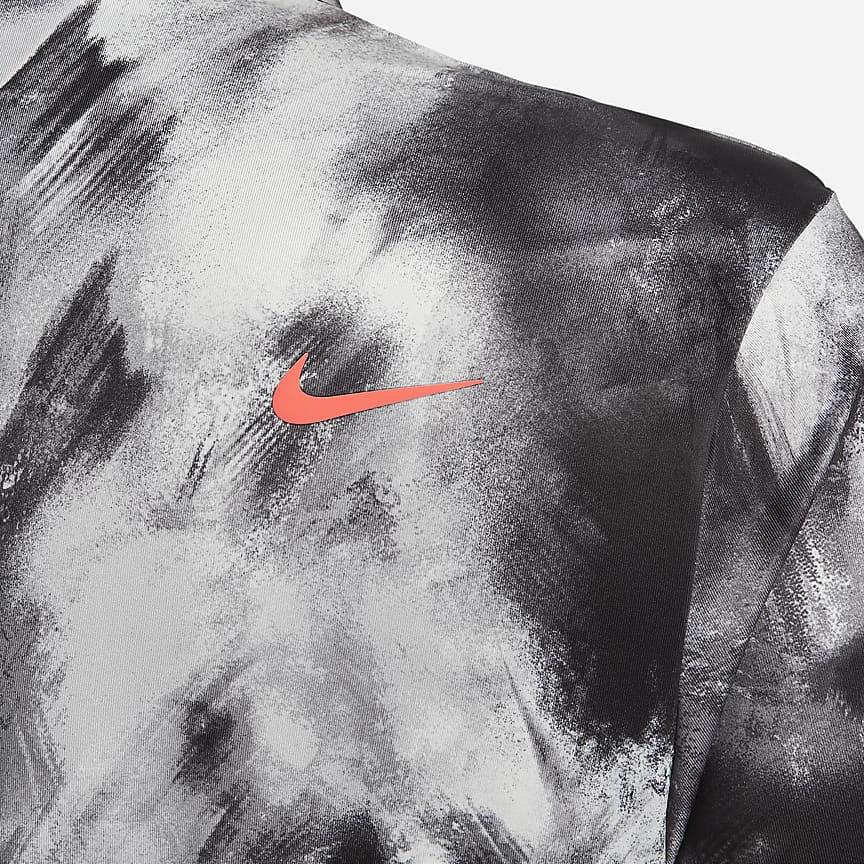 Nike Мужская футболка-поло для тура Черная FD5936-010
