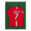 C.ronaldo Final 2008 Football Jersey Red Nostalgia Breathable Polyester Fabric Astroturf Jersey