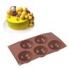 Форма для торта из пищевого силикона, легко извлекаемая из формы, полусферическая форма для шоколада