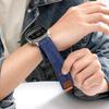 Нейлоновый петлевой ремешок для Apple Watch Ultra 3/2 49 мм Серии 11 10 9 8 7 45 мм 41 мм 42 мм 46 мм Джинсовый холщовый браслет iWatch 6 5 SE Ремешок