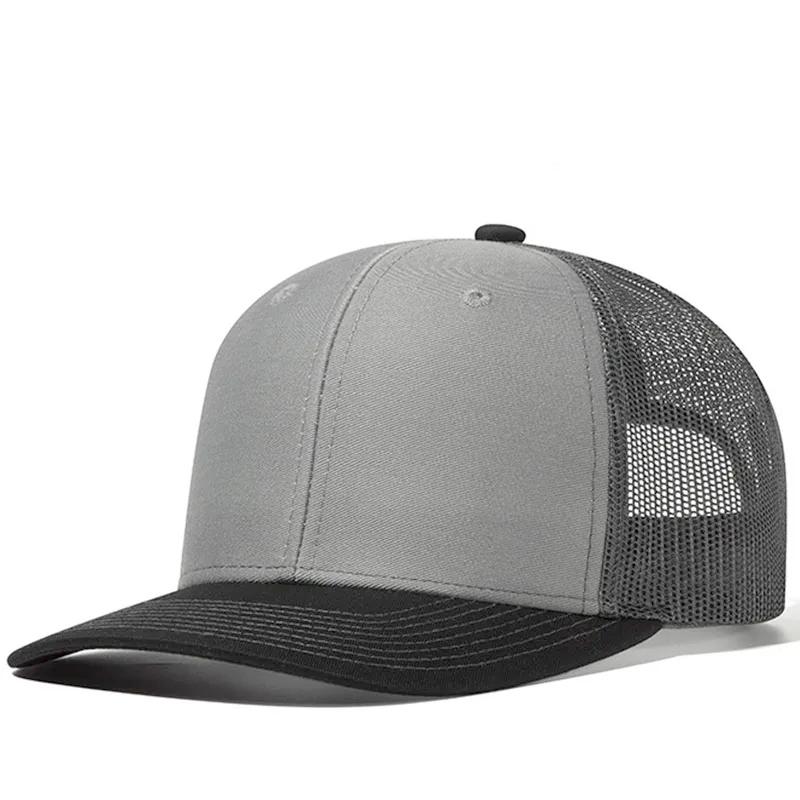 Бейсбольная кепка с вышитым логотипом, летняя, ломающаяся сетка, пустая, кепка для грузовика, мужская, женская, текстовая буква, шляпы richardson, индивидуальный логотип